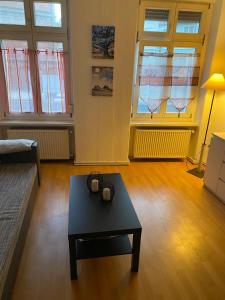 Гостиная зона в Klein aber Fein - im Herzen von Stendal