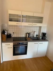 Кухня или мини-кухня в Klein aber Fein - im Herzen von Stendal
