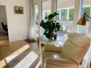 Et opholdsområde på Huone lintukodossa