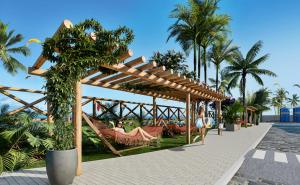 En have udenfor Maramar Beach House 67 e 68