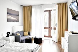 TV/trung tâm giải trí tại Wellness Hotel Orlík