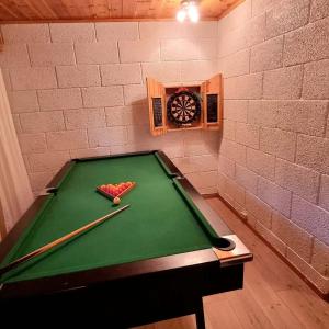 Billardbord på Holmøy Lodge