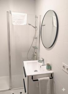 Koupelna v ubytování Apartamento enbata