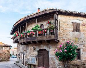 Bygningen som feriehuset ligger i