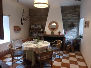 Et opholdsområde på La Botica del Lobo