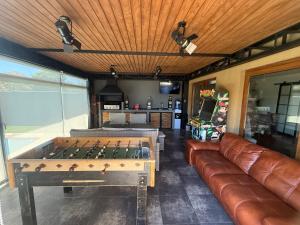 Kuchyň nebo kuchyňský kout v ubytování Apart Hotel Chillán - Platinum house - Parking - Wifi - Factura