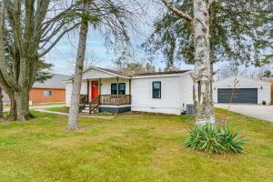 El edificio en el que está la casa vacacional