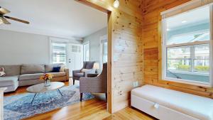 Et opholdsområde på Coastal Life Beach House