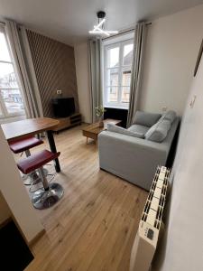 TV a/nebo společenská místnost v ubytování Appartement Le Signature