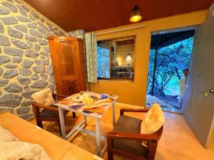 Posezení v ubytování Captans Stay