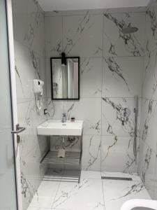 Koupelna v ubytování Blue Pines Villa