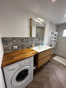 Et badeværelse på Maison familiale Blois-Chambord