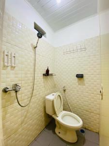 Koupelna v ubytování Sahasi Stay