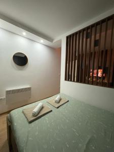 Ένα ή περισσότερα κρεβάτια σε δωμάτιο στο Apartman Brankovic