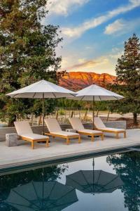 Un paisaje natural cerca de la casa vacacional