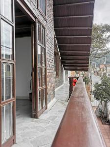 Budova, kde se bed and breakfast nachází