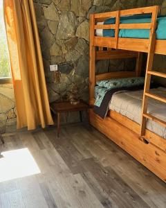 Postel nebo postele na pokoji v ubytování Tras Las Sierras