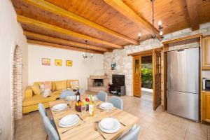 Posezení v ubytování Villa Aloni