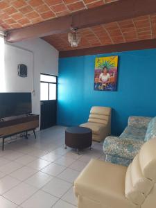 Μια τηλεόραση ή/και κέντρο ψυχαγωγίας στο In Oaxaca Casa RodSa