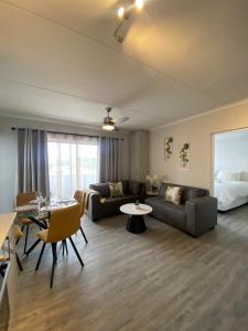 Et opholdsområde på Coastal Apartments