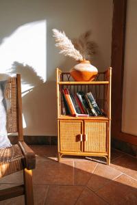 Knihovna v prázdninového domu