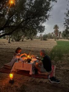 Drinks på Heritage House Skoura