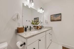 Koupelna v ubytování Teton Valley Getaway + 20 fotografií