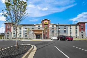 El edificio en el que está el hotel