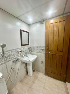 Koupelna v ubytování Sribhumi Homestay Sreemangal