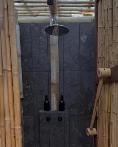 Koupelna v ubytování Alma Glamping + 11 fotografií