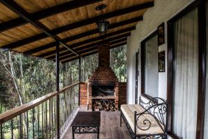 Balkón nebo terasa v ubytování Villa Germana