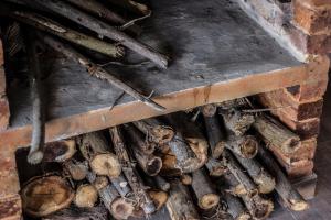 Gril dostupný pro hosty v vily