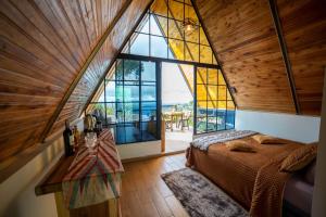 Voodi või voodid majutusasutuse Kavas Natural Connection toas