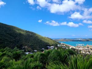 a view of the beach and the ocean at King Deluxe Plus Cottage at Boundless Bliss Hotel in Raphune