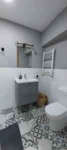 Koupelna v ubytování Casa Rural La Higuera