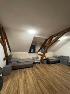 Postel nebo postele na pokoji v ubytování Monteurwohnung Neustadt an der Weinstraße