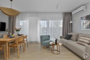 Posezení v ubytování Apartament Sand Dunes 9 Dziwnów EPapartamenty