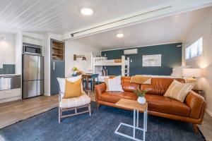 Kuchyň nebo kuchyňský kout v ubytování The House at The Quarters