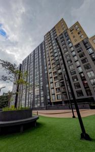 Bygningen som lejligheden ligger i