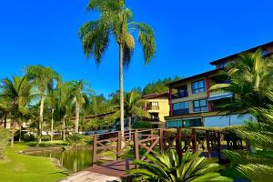 En have udenfor Flat de Luxo no Costabella Marina Resort Angra