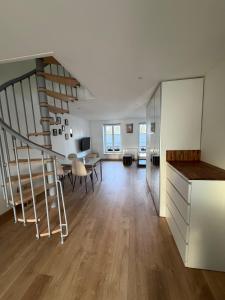 Køkken eller tekøkken på Duplex au pied de la ville