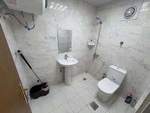 Koupelna v ubytování Sea Side Studio