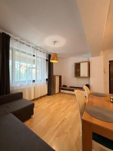 Et tv og/eller underholdning på Băneasa apartment