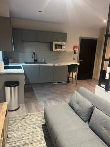 Una cocina o cocineta en Stylish - 1 bed apartment in Jesmond