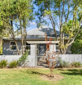 Κήπος έξω από το Syntax Cottage