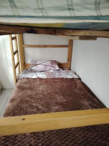 Ένα ή περισσότερα κρεβάτια σε δωμάτιο στο Coney Camping