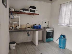 Η κουζίνα ή μικρή κουζίνα στο Coney Camping