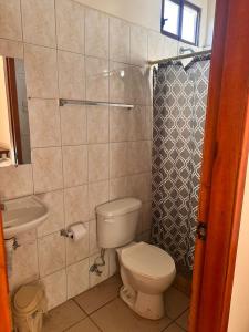 Koupelna v ubytování Hostal Luxury Place