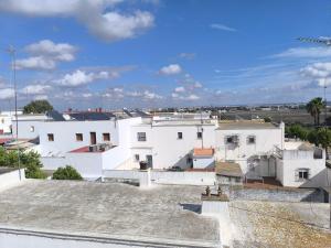 a view from the roof of a building at the monument's duplex bello in San Juan de Aznalfarache