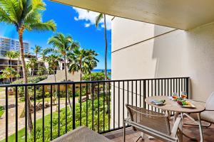 Balkón nebo terasa v ubytování Kaanapali Shores 309